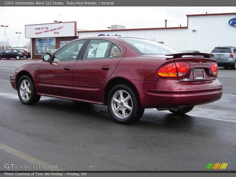 Ruby Red Metallic / Neutral 2003 Oldsmobile Alero GLS Sedan