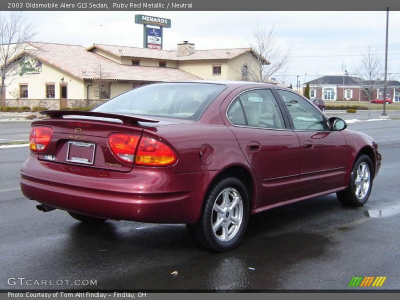 Ruby Red Metallic / Neutral 2003 Oldsmobile Alero GLS Sedan