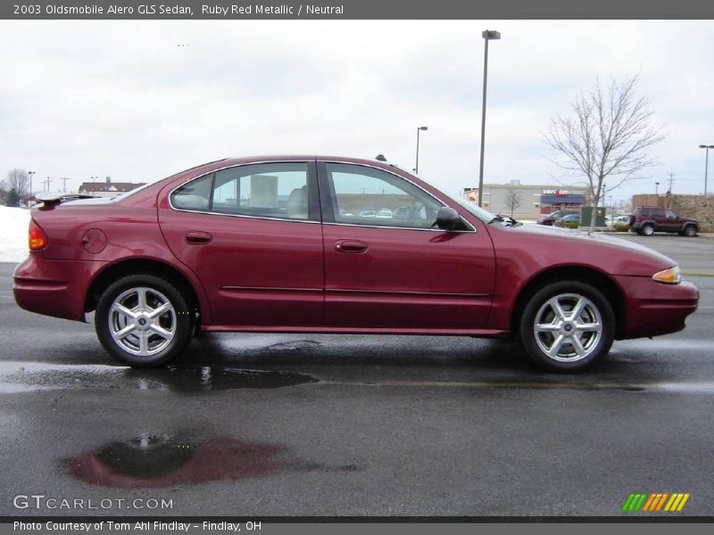 Ruby Red Metallic / Neutral 2003 Oldsmobile Alero GLS Sedan