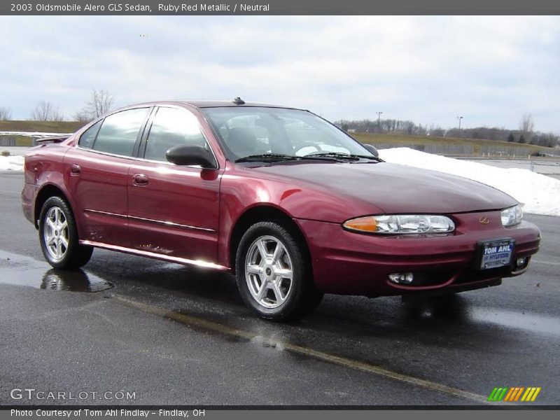 Ruby Red Metallic / Neutral 2003 Oldsmobile Alero GLS Sedan