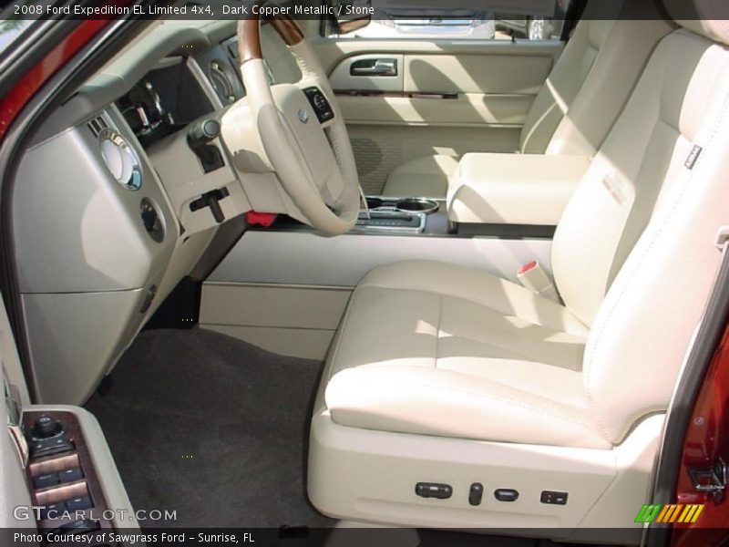 Front Seat of 2008 Expedition EL Limited 4x4