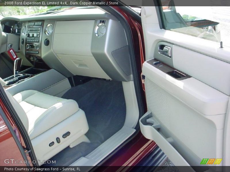 Dark Copper Metallic / Stone 2008 Ford Expedition EL Limited 4x4
