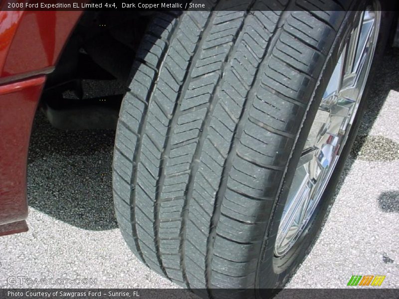 Dark Copper Metallic / Stone 2008 Ford Expedition EL Limited 4x4
