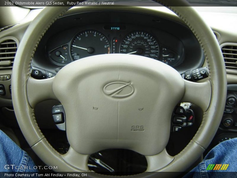 Ruby Red Metallic / Neutral 2003 Oldsmobile Alero GLS Sedan