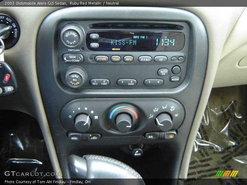 Ruby Red Metallic / Neutral 2003 Oldsmobile Alero GLS Sedan