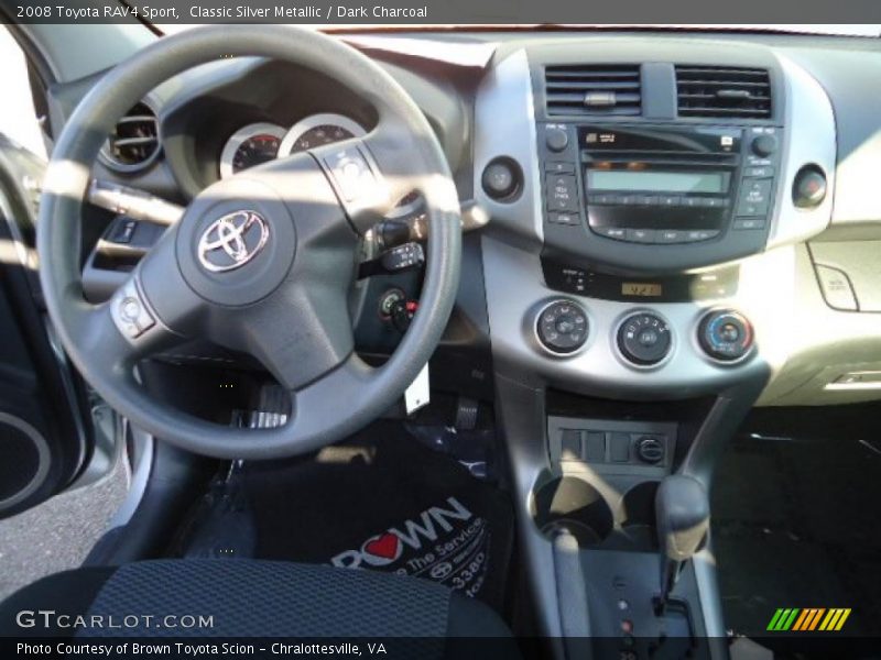 Classic Silver Metallic / Dark Charcoal 2008 Toyota RAV4 Sport