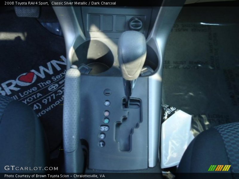 Classic Silver Metallic / Dark Charcoal 2008 Toyota RAV4 Sport