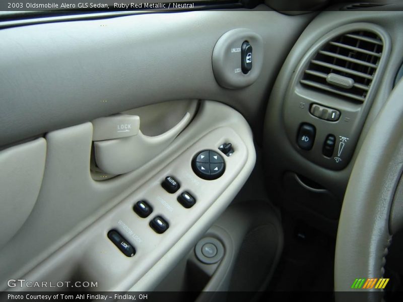 Ruby Red Metallic / Neutral 2003 Oldsmobile Alero GLS Sedan