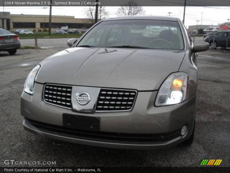 Spirited Bronze / Cafe Latte 2004 Nissan Maxima 3.5 SL