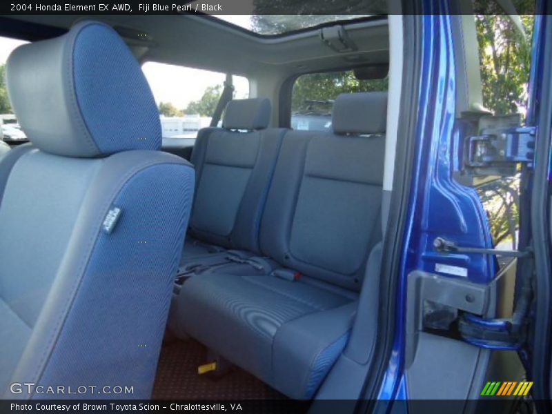 Fiji Blue Pearl / Black 2004 Honda Element EX AWD