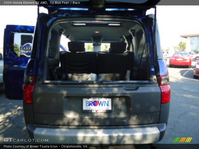 Fiji Blue Pearl / Black 2004 Honda Element EX AWD