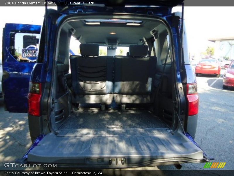 Fiji Blue Pearl / Black 2004 Honda Element EX AWD