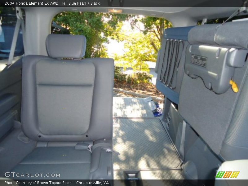 Fiji Blue Pearl / Black 2004 Honda Element EX AWD