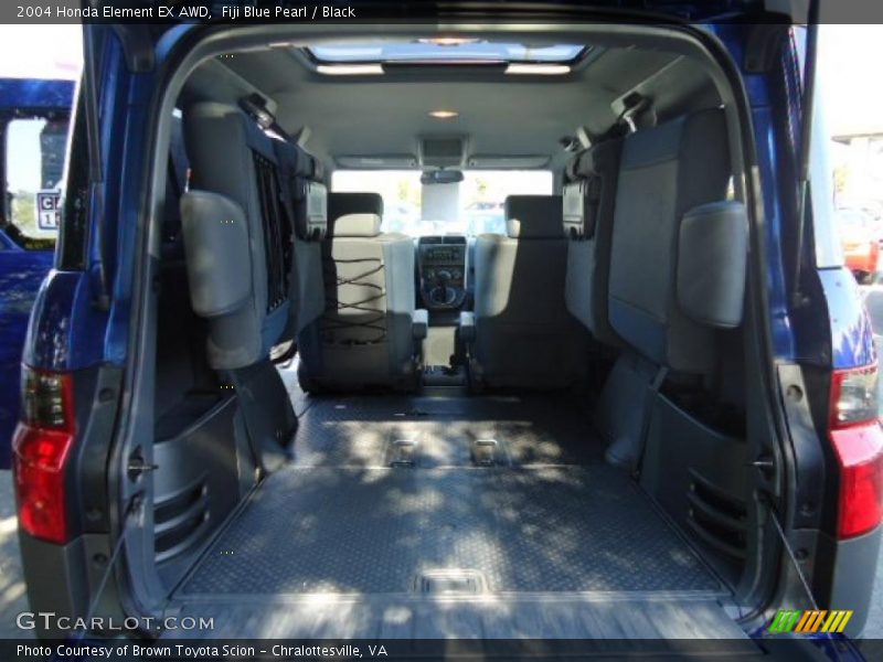 Fiji Blue Pearl / Black 2004 Honda Element EX AWD