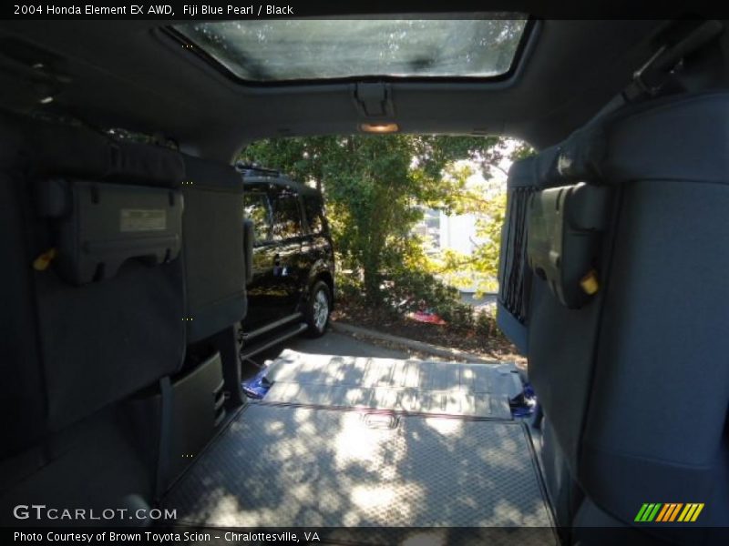 Fiji Blue Pearl / Black 2004 Honda Element EX AWD