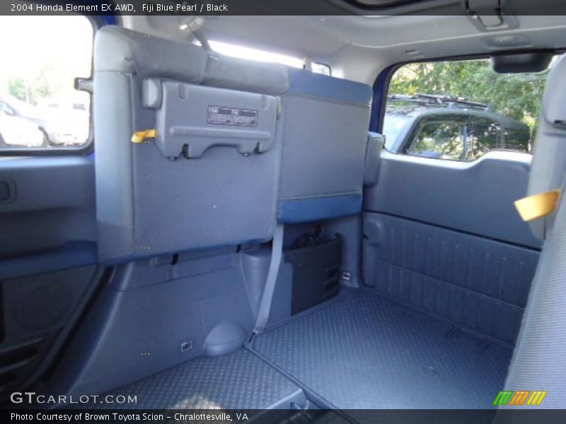 Fiji Blue Pearl / Black 2004 Honda Element EX AWD
