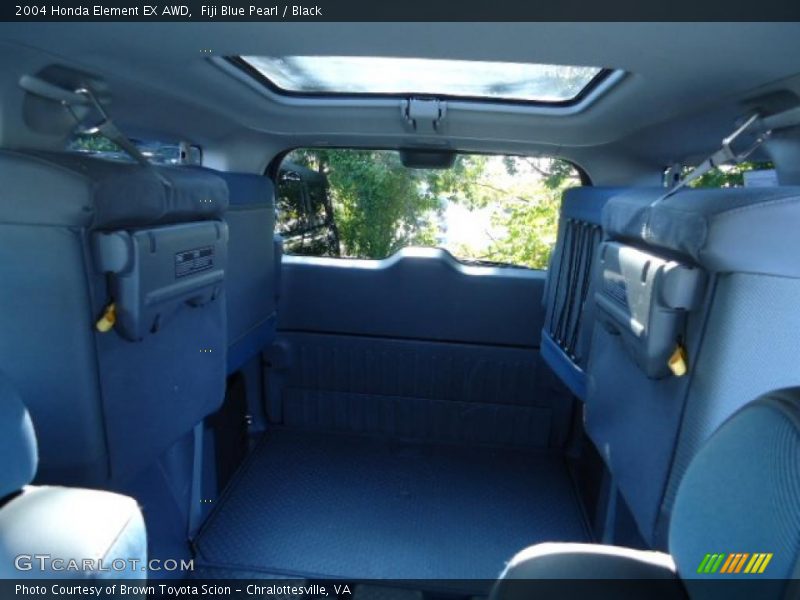 Fiji Blue Pearl / Black 2004 Honda Element EX AWD