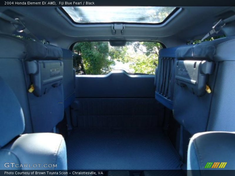 Fiji Blue Pearl / Black 2004 Honda Element EX AWD