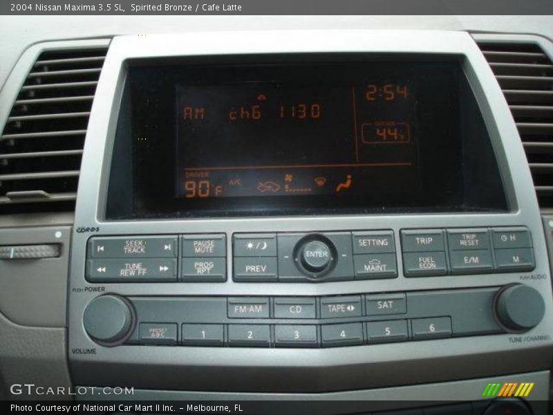 Spirited Bronze / Cafe Latte 2004 Nissan Maxima 3.5 SL