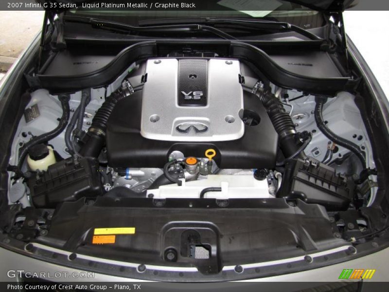 Liquid Platinum Metallic / Graphite Black 2007 Infiniti G 35 Sedan