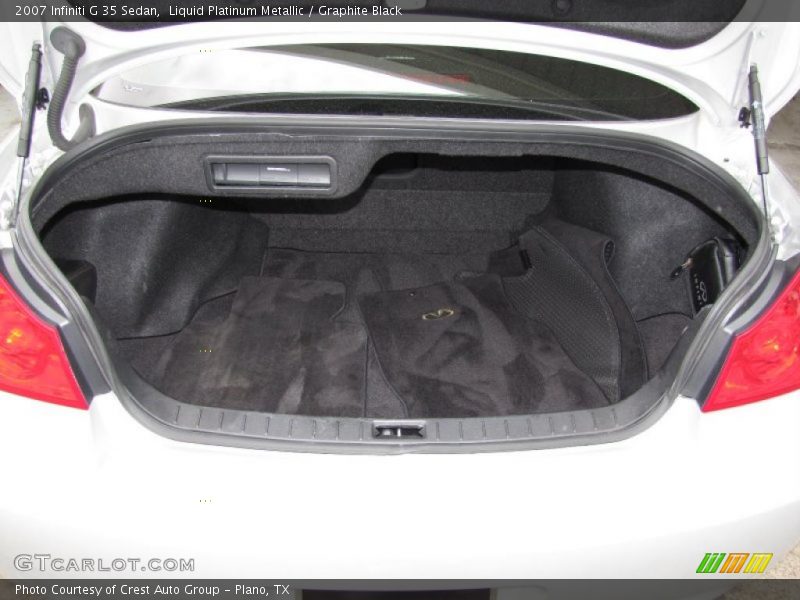 Liquid Platinum Metallic / Graphite Black 2007 Infiniti G 35 Sedan