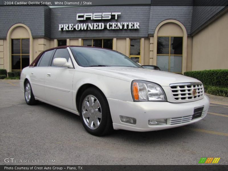 White Diamond / Shale 2004 Cadillac DeVille Sedan