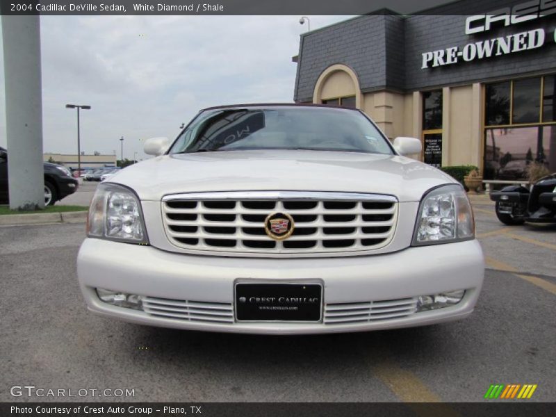 White Diamond / Shale 2004 Cadillac DeVille Sedan