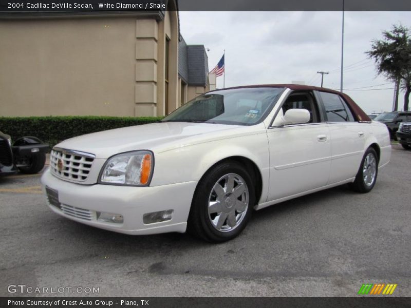 White Diamond / Shale 2004 Cadillac DeVille Sedan