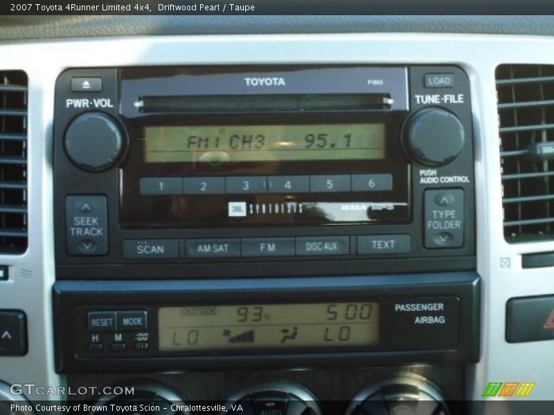 Driftwood Pearl / Taupe 2007 Toyota 4Runner Limited 4x4