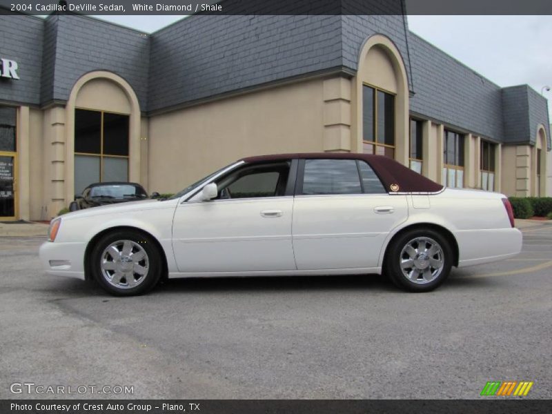 White Diamond / Shale 2004 Cadillac DeVille Sedan