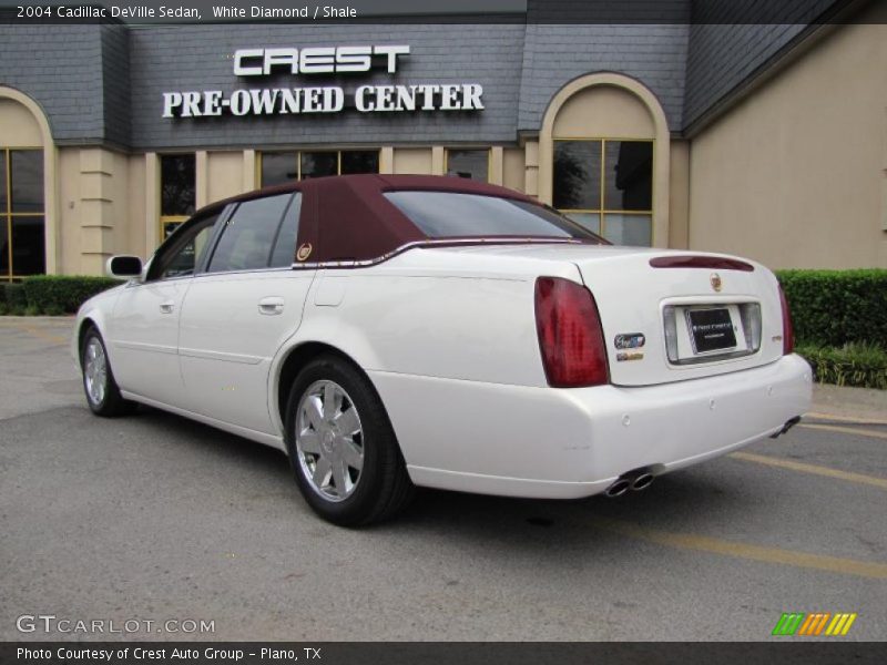 White Diamond / Shale 2004 Cadillac DeVille Sedan