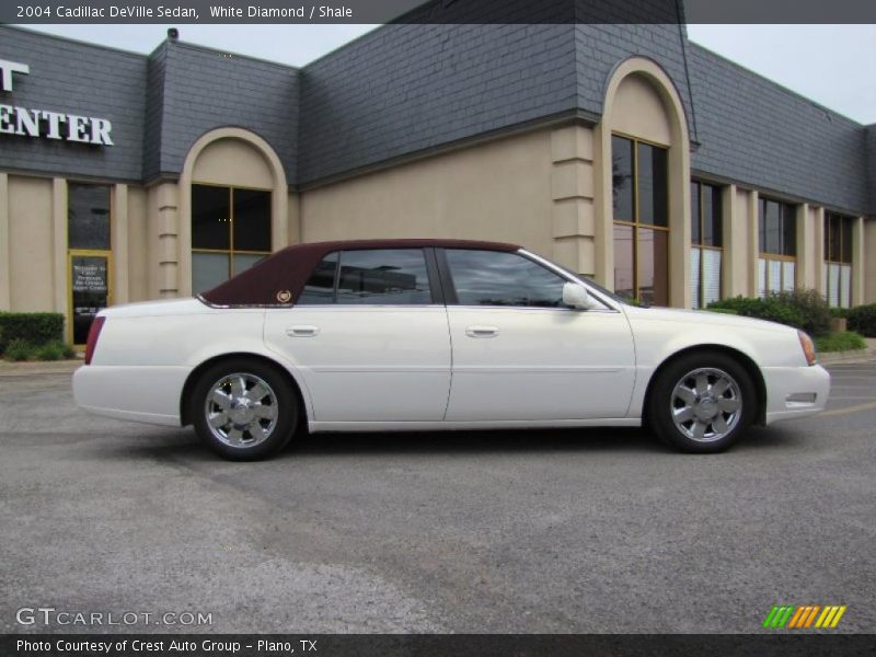 White Diamond / Shale 2004 Cadillac DeVille Sedan
