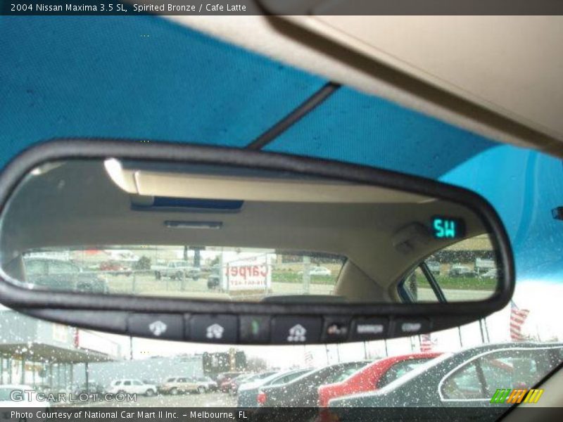 Spirited Bronze / Cafe Latte 2004 Nissan Maxima 3.5 SL