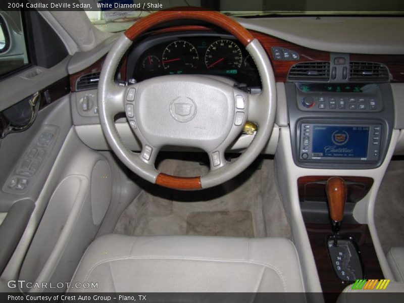 White Diamond / Shale 2004 Cadillac DeVille Sedan