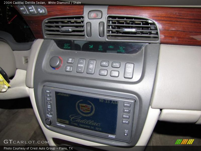 White Diamond / Shale 2004 Cadillac DeVille Sedan