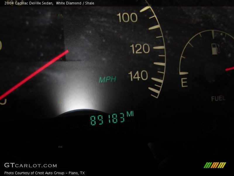 White Diamond / Shale 2004 Cadillac DeVille Sedan
