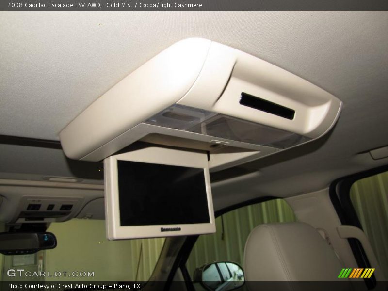 Gold Mist / Cocoa/Light Cashmere 2008 Cadillac Escalade ESV AWD
