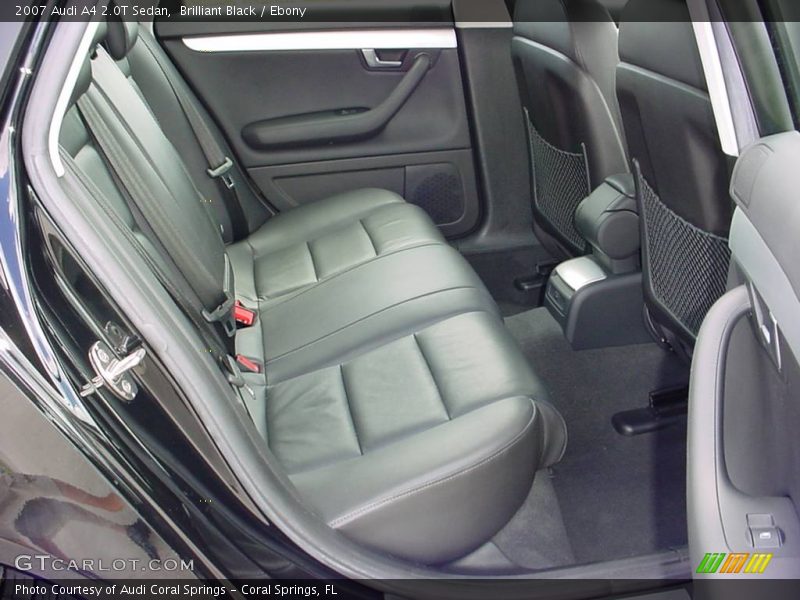 Brilliant Black / Ebony 2007 Audi A4 2.0T Sedan