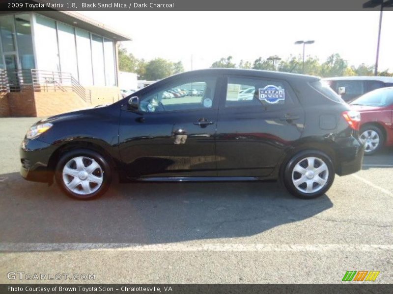 Black Sand Mica / Dark Charcoal 2009 Toyota Matrix 1.8