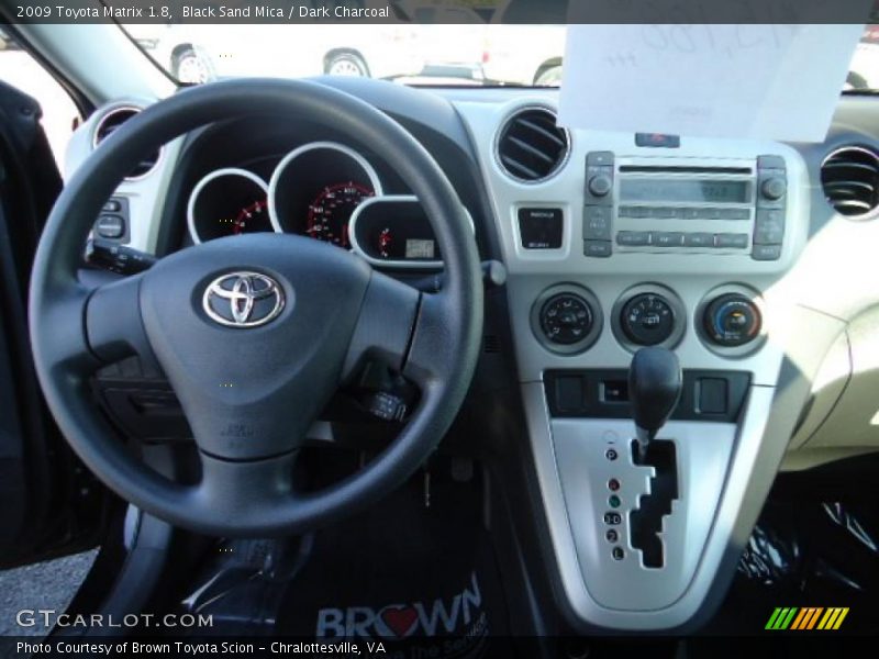 Black Sand Mica / Dark Charcoal 2009 Toyota Matrix 1.8