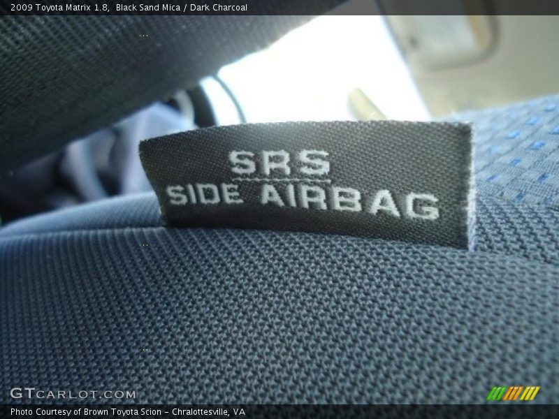 Black Sand Mica / Dark Charcoal 2009 Toyota Matrix 1.8