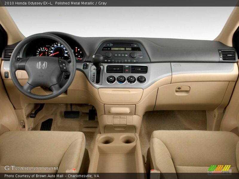 Polished Metal Metallic / Gray 2010 Honda Odyssey EX-L