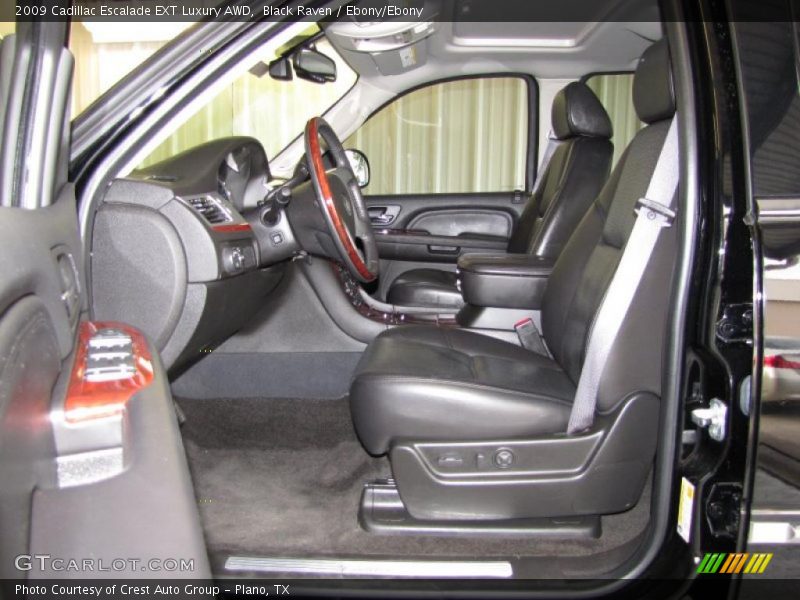 Black Raven / Ebony/Ebony 2009 Cadillac Escalade EXT Luxury AWD