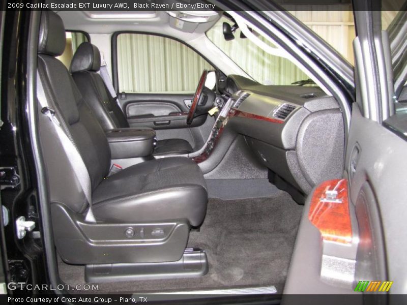 Black Raven / Ebony/Ebony 2009 Cadillac Escalade EXT Luxury AWD