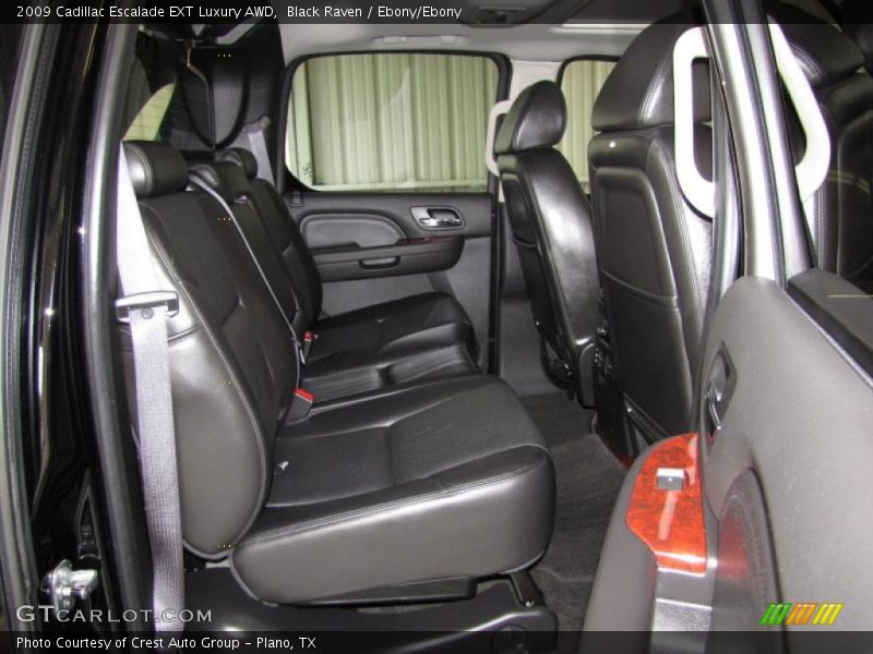 Black Raven / Ebony/Ebony 2009 Cadillac Escalade EXT Luxury AWD