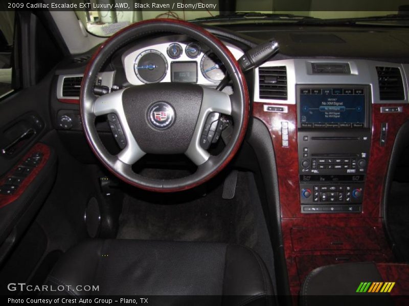 Black Raven / Ebony/Ebony 2009 Cadillac Escalade EXT Luxury AWD