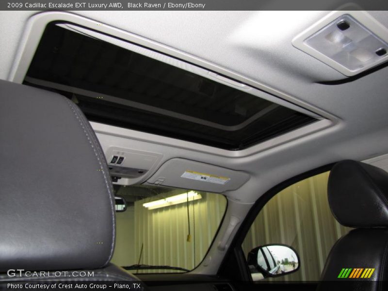 Black Raven / Ebony/Ebony 2009 Cadillac Escalade EXT Luxury AWD