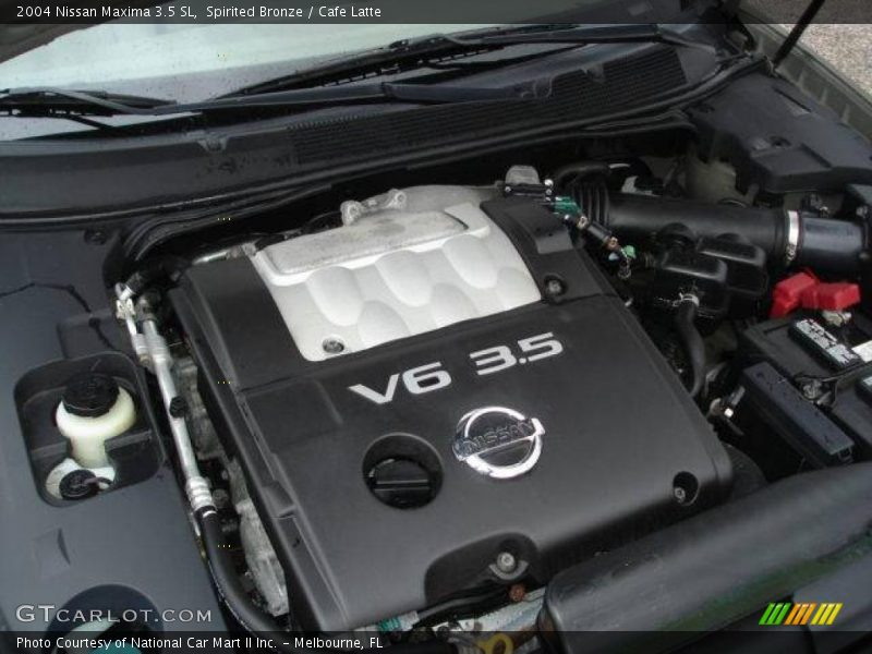 Spirited Bronze / Cafe Latte 2004 Nissan Maxima 3.5 SL