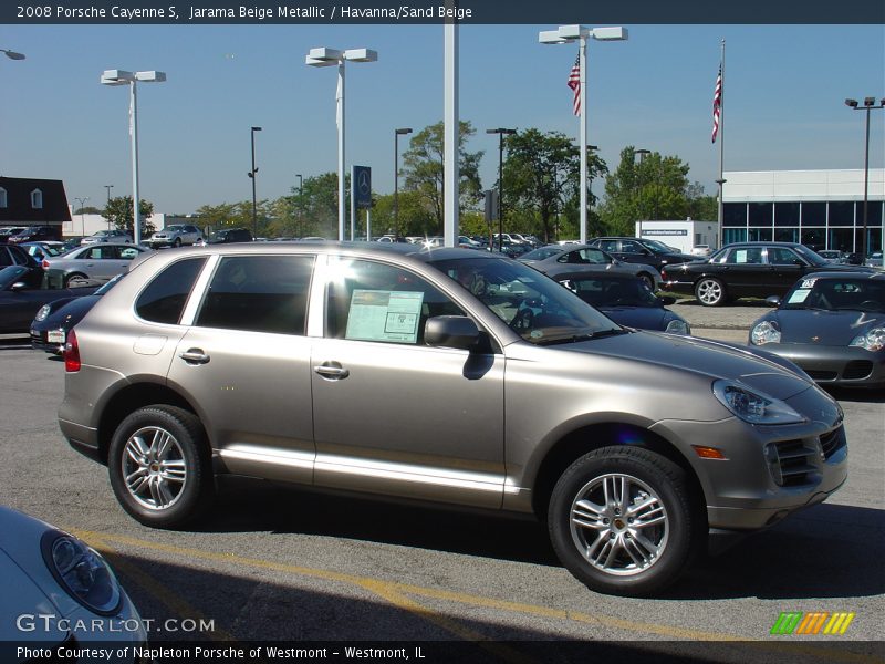 Jarama Beige Metallic / Havanna/Sand Beige 2008 Porsche Cayenne S