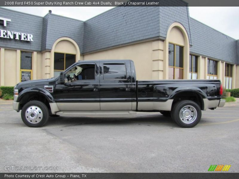 Black / Chaparral Leather 2008 Ford F450 Super Duty King Ranch Crew Cab 4x4 Dually